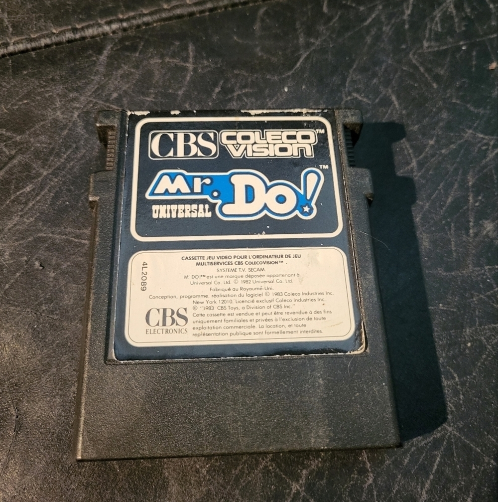 MR Do! CBS Game for Colecovision